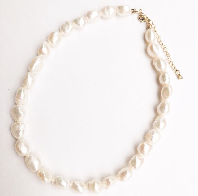 淡水バロックパールネックレス 入園入学式ママコーデ 結婚式にも
