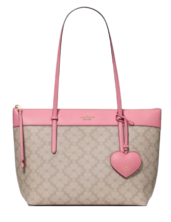 Kate Spade New York All Day Spade Flower Tote Bag With Charm