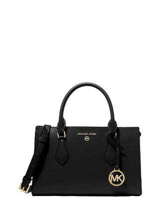 Michael Michael Kors Valerie Small Pebbled Leather Satchel