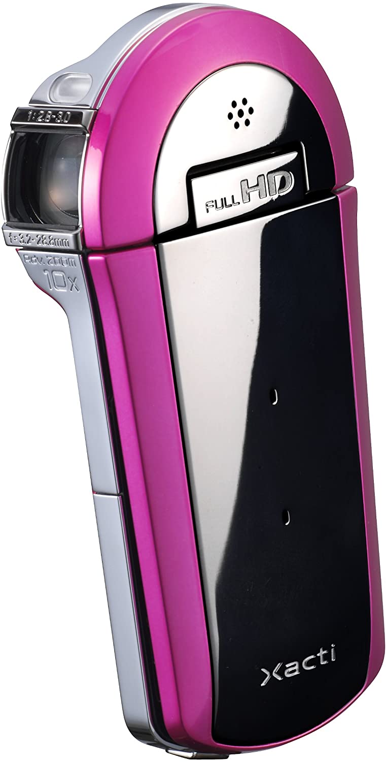 Sanyo VPC-CS1 High Definition Camcorder and 8 MP Camera (Pink