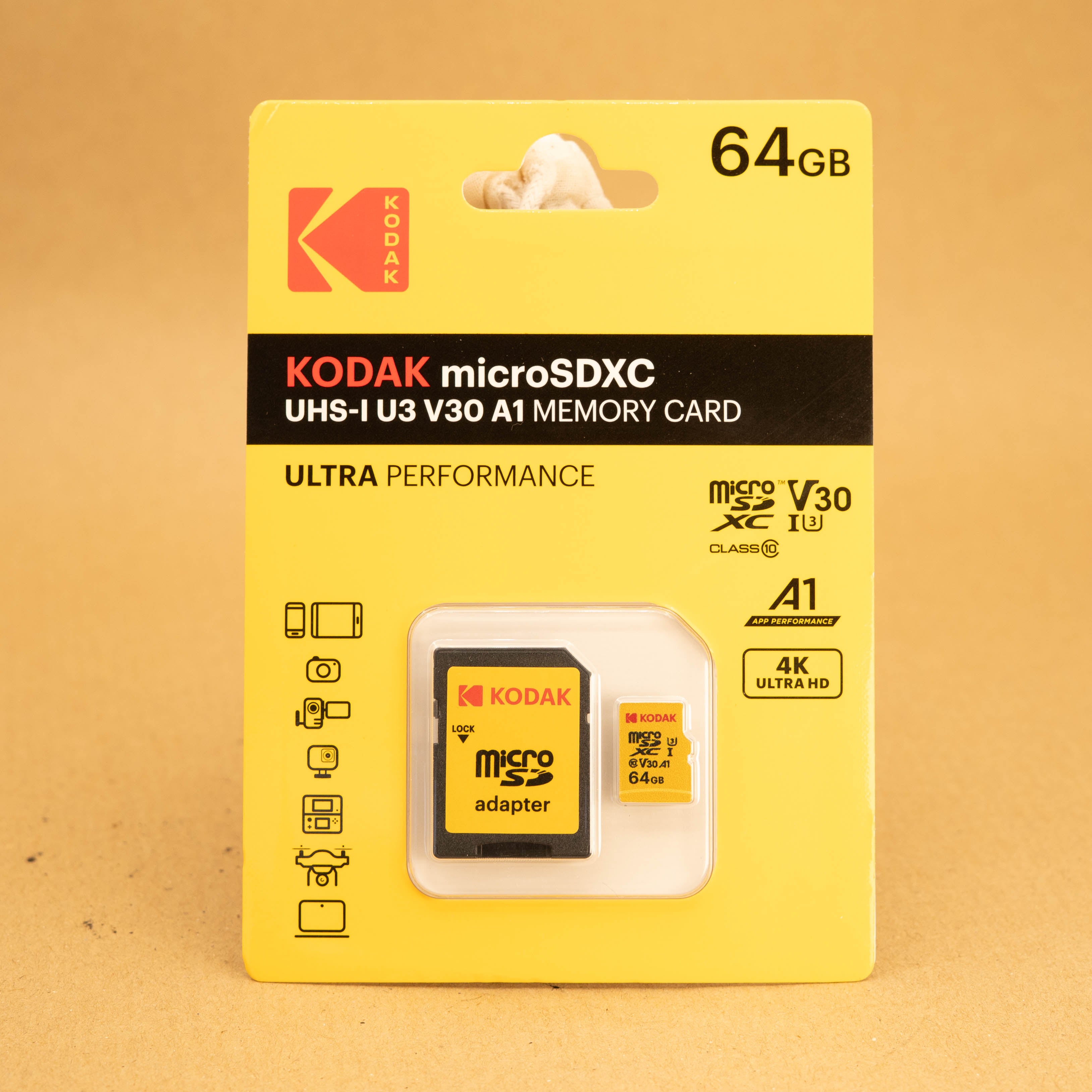 Kodak 64GB Micro-SD Card Class 10 for Kodak Charmera Cameras