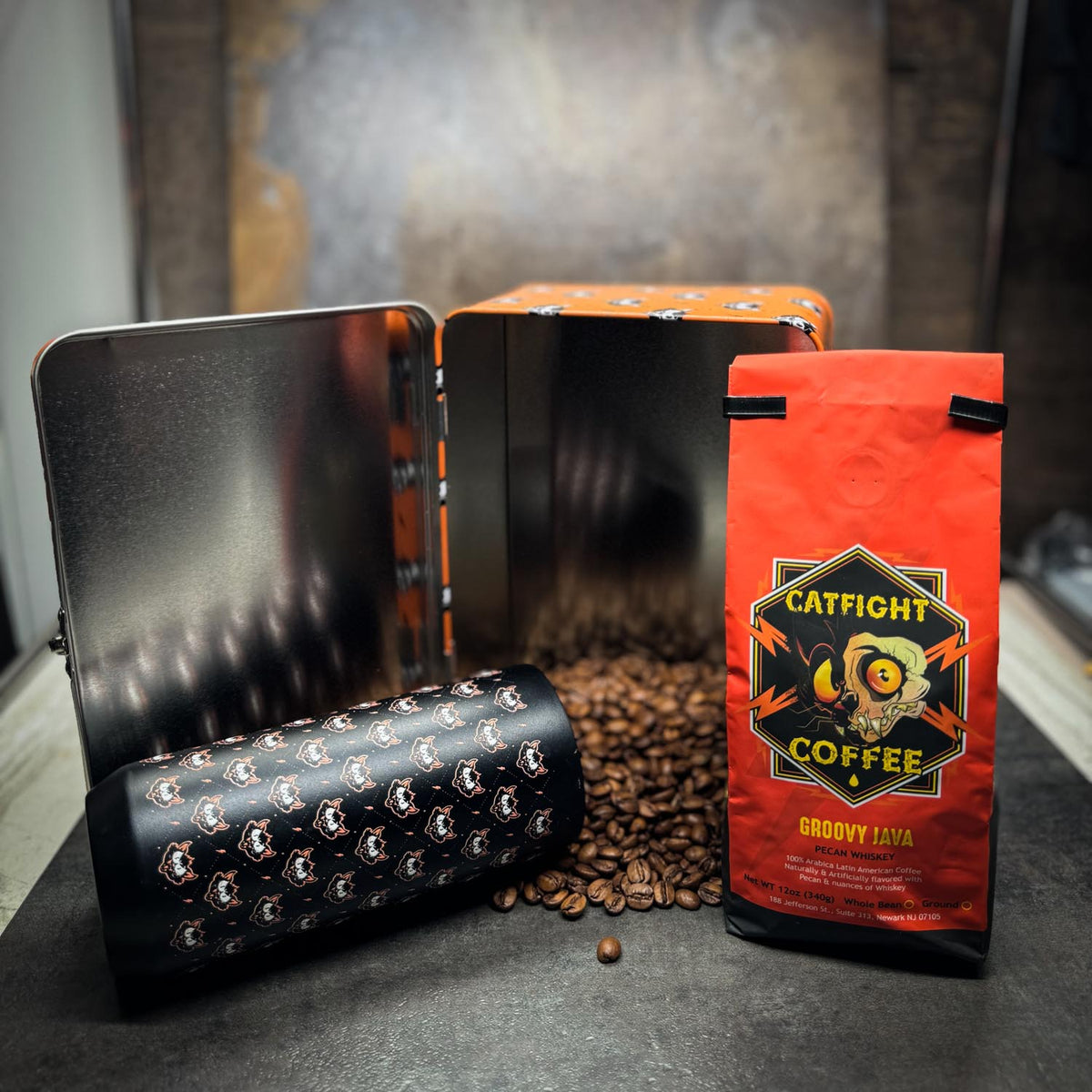 🔥 Groovy Java; Tennessee Pecan Whiskey Coffee – Catfight Coffee