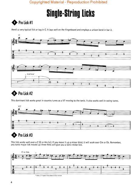 Country Licks - Steve Trovato， Jerome Ar Country Licks For Guitar