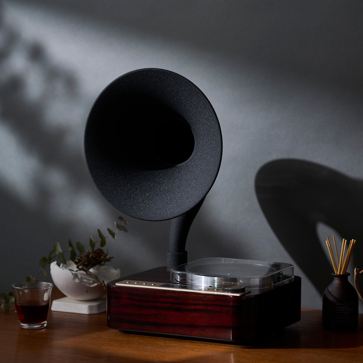 ORIONアンティークホーンスピーカー SMS4BTCT 木目 | Costco Japan