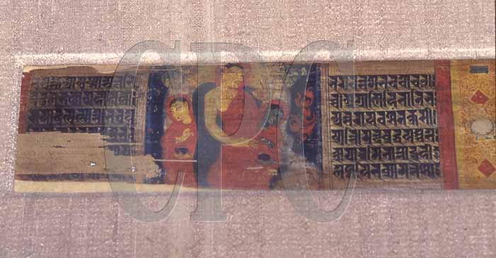 貝葉経（サンスクリット語の仏教経典）の写真なら、ストックフォトの