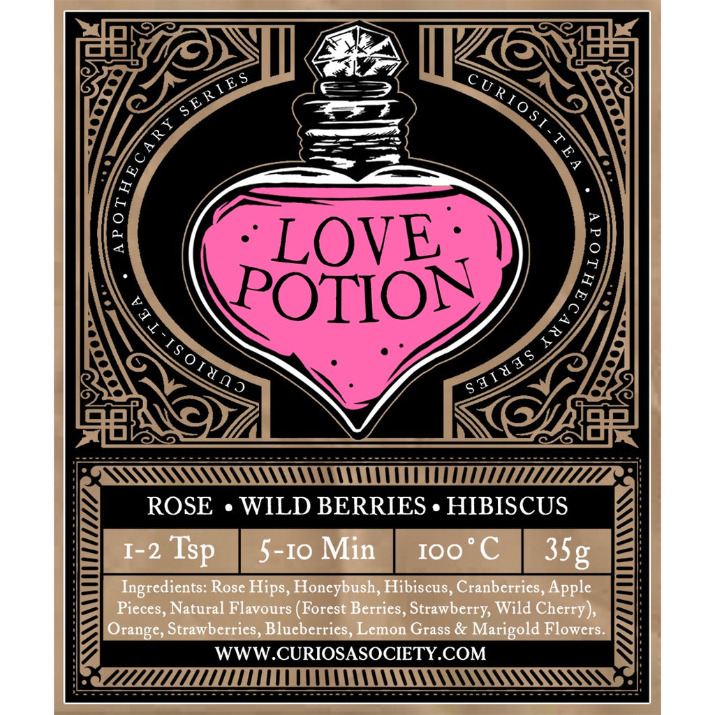 Love Potion - Curiosi-tea Apothecary Series – Curiosa - Purveyors