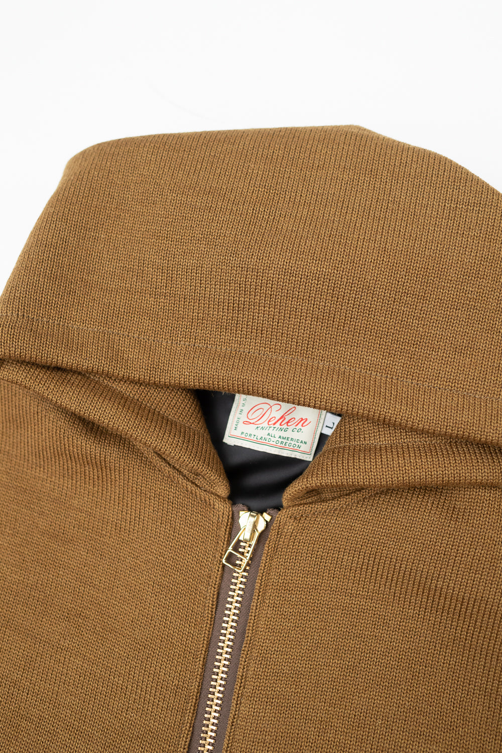 Dant x Dehen - Full Zip Moto Hoodie - Goldmine | Dant