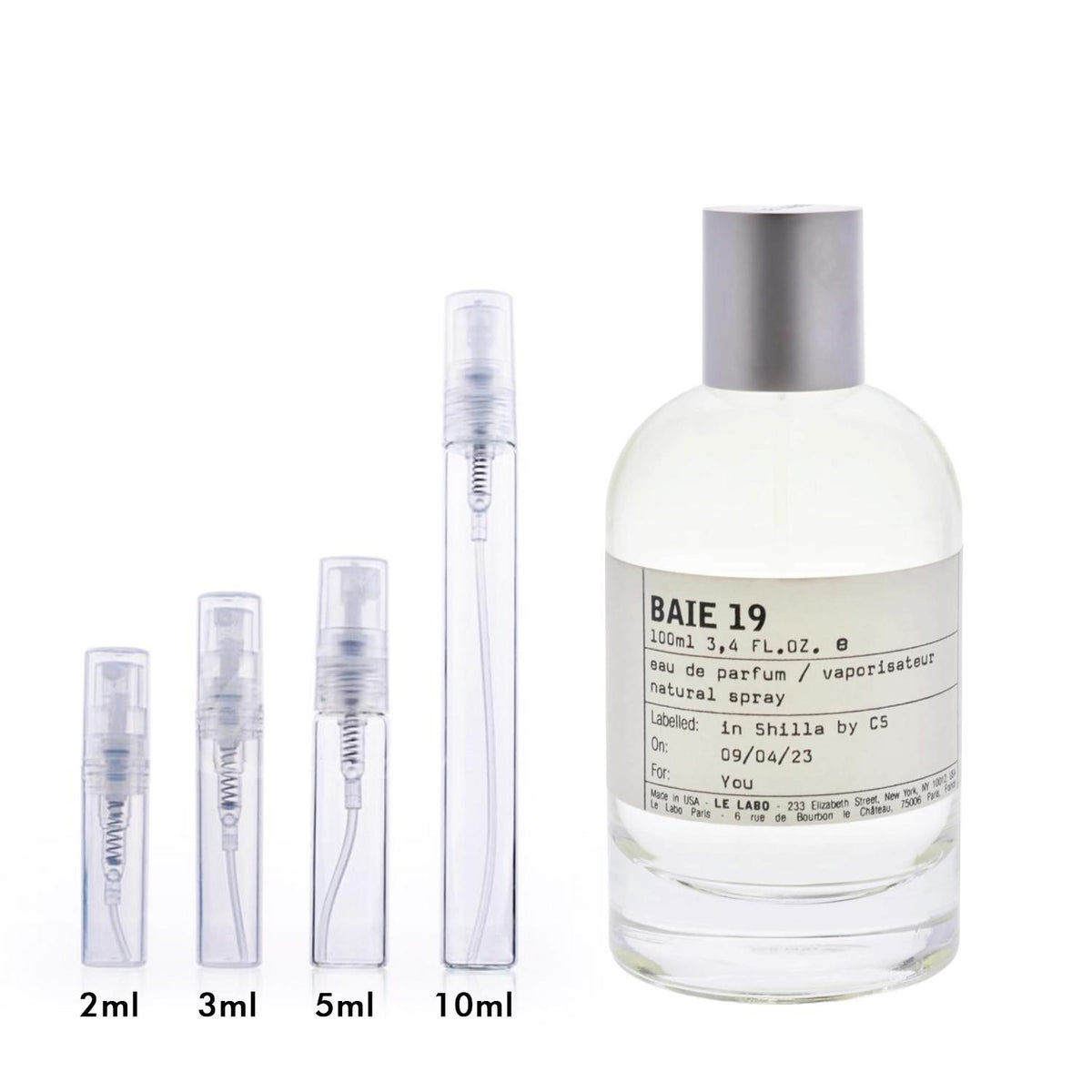 Baie 19 by Le Labo Fragrance Samples | DecantX | Scent Sampler and