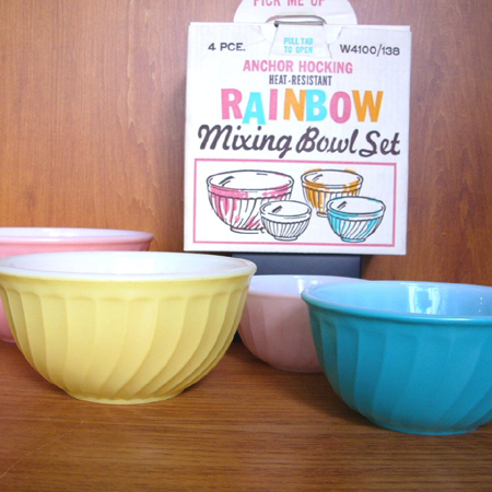 ファイヤーキング☆レインボー ミキシングボウルセット☆DEALERSHIP