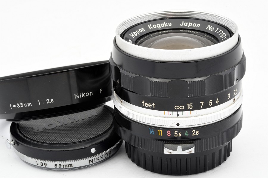 NIKKOR-S Auto 1:2.8 f=35mm No.177071