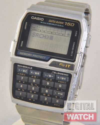 CASIO - DBC-1500 - Databank - Vintage Digital Watch - Digital