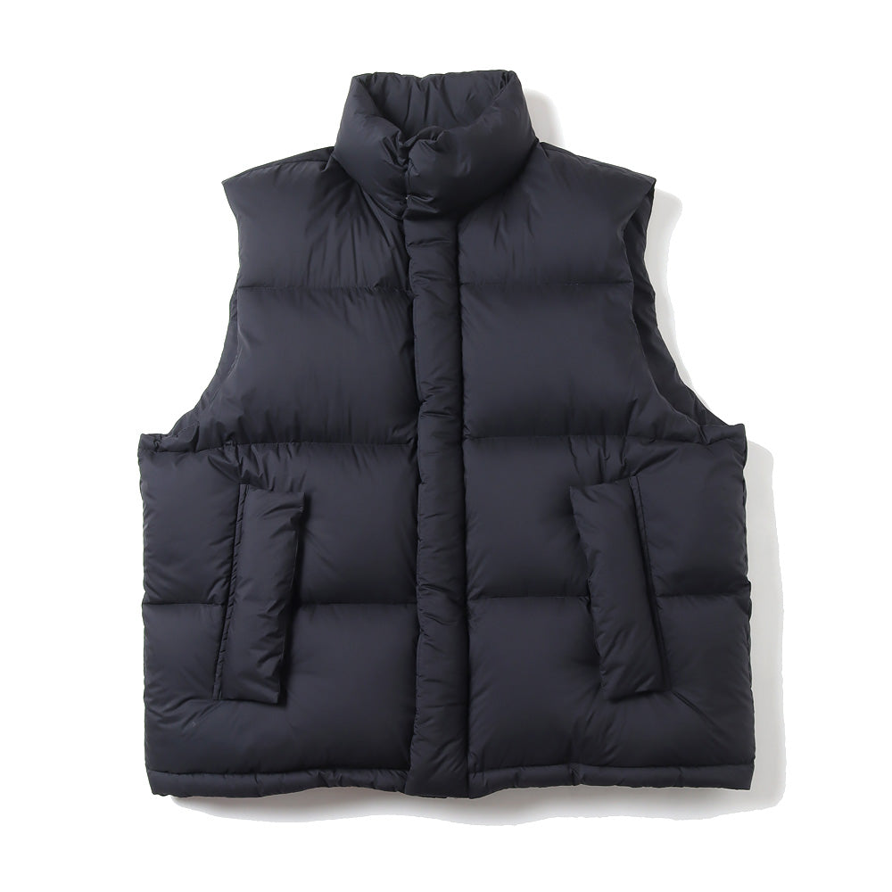 AURALEE(オーラリー)】SUPER LIGHT NYLON RIPSTOP DOWN VEST