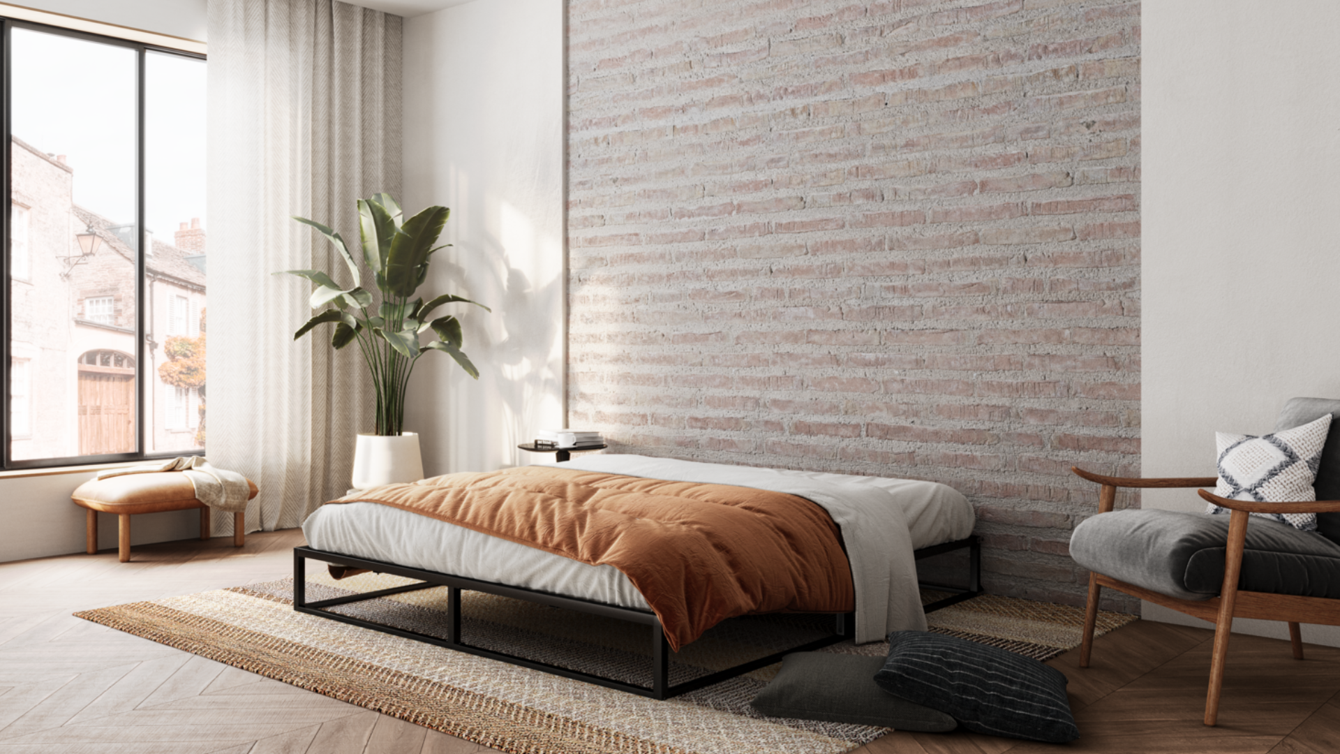 エマ・ベーシック ベッドフレーム I メタルベッド – エマ・スリープ