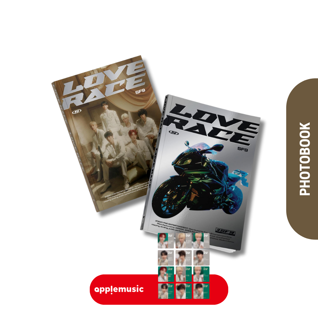 SF9 (에스에프나인) 15th Mini Album - [LOVE RACE] (+EXCLUSIVE