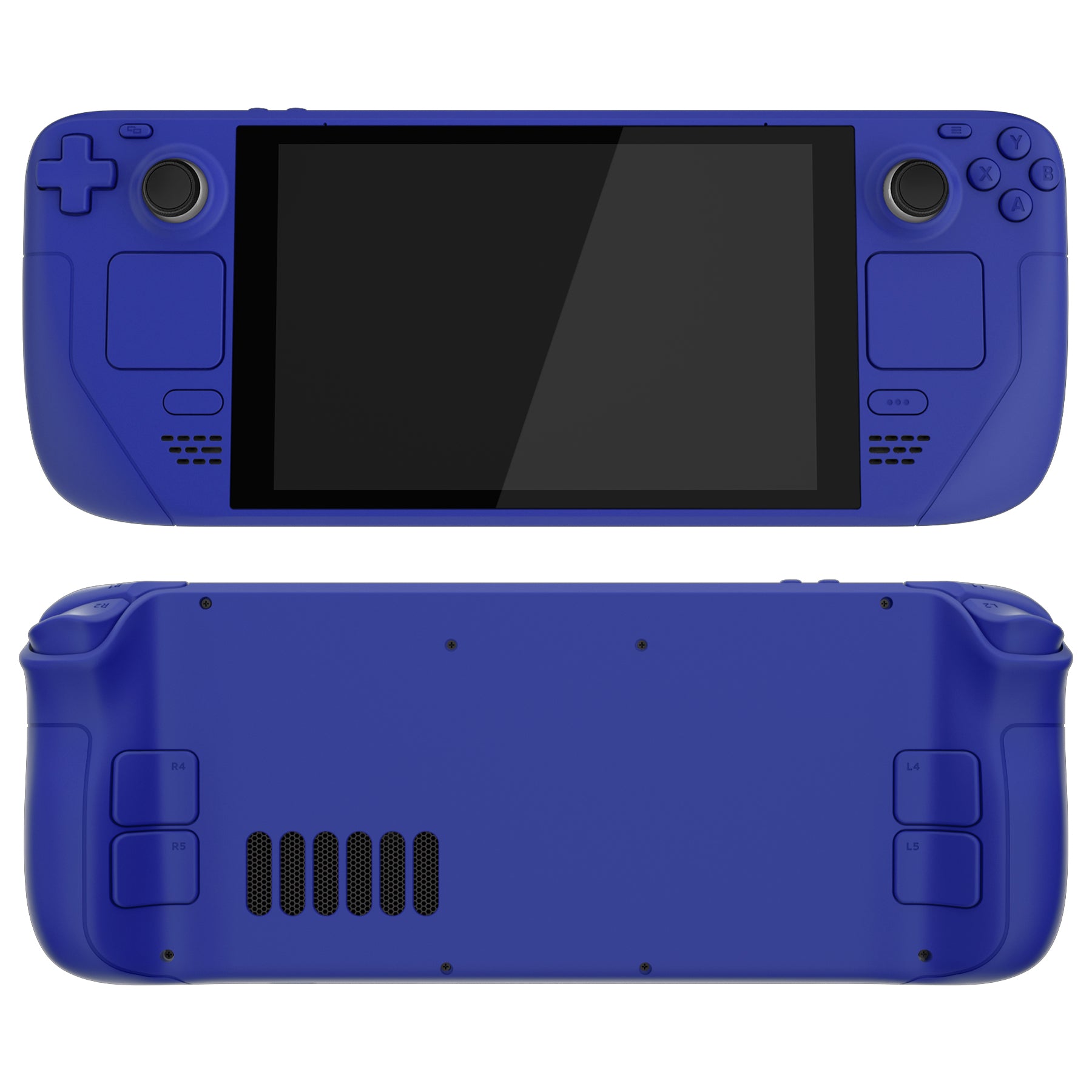 eXtremeRate Dream Blue Custom Faceplate Back Plate Shell for Steam