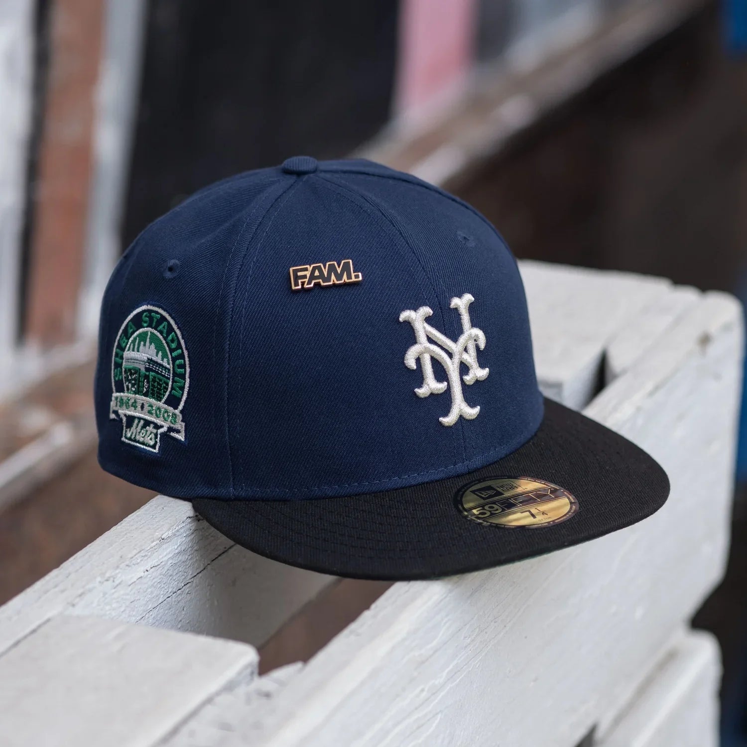 NEW ERA 59FIFTY MLB NEW YORK METS SHEA STADIUM TWO TONE / KELLY GREEN