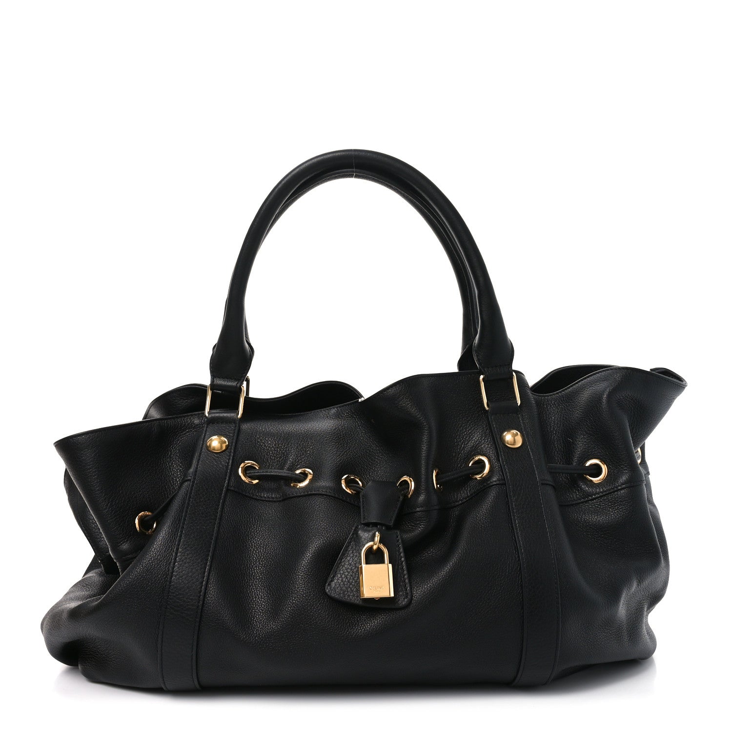 Celine Supple Calfskin Medium Abbey Black 1776080 – FASHIONPHILE