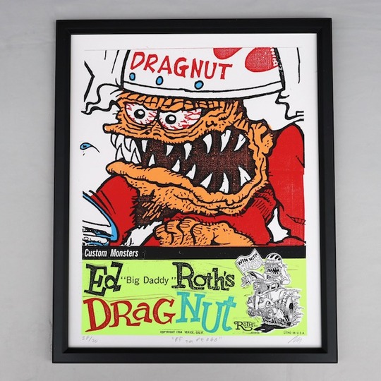 ED ROTH （エドロス） RAT FINK ラットフィンク 50枚限定 BENNET DRAG