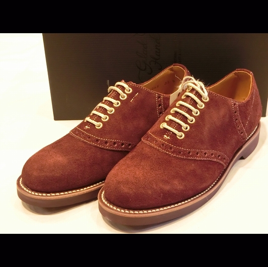 GladHand グラッドハンド×REGAL リーガル コラボ サドルシューズ