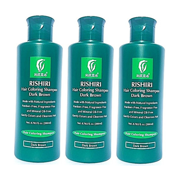 ヘアカラーシャンプー Rishiri Hair Color Shampoo 200ml 利尻こんぶ