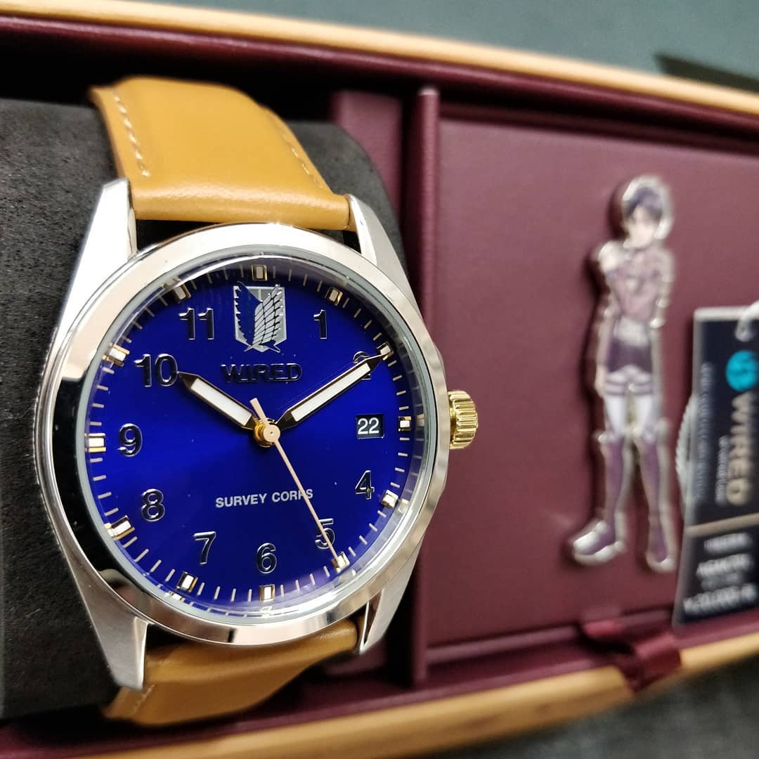 WIRED×進撃の巨人】衝撃のコラボモデル♪ | G-STYLE｜鹿児島の時計と