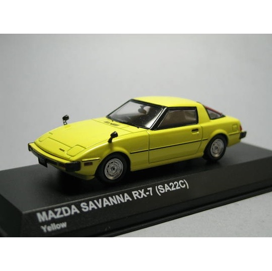 1/43 MAZDA SAVANNA RX-7(SA22C) Yellow 商品詳細 人気の「エブロ