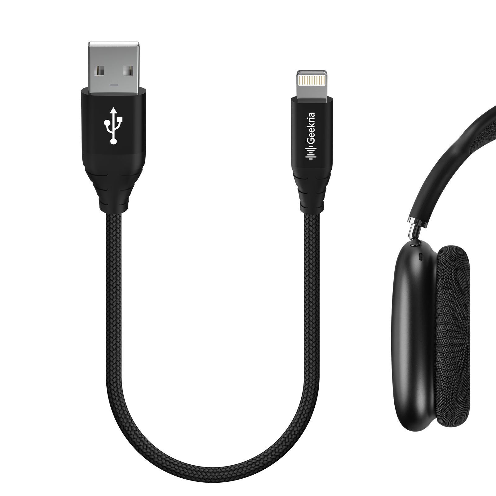Geekria 充電ケーブル 互換性 USB 充電コード USB to Lightning