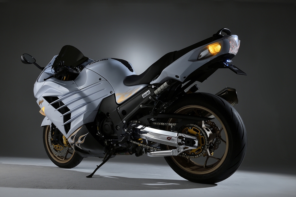 Ninja ZX-14R G-STRIKERスイングアーム | GILD design factory co,LTD