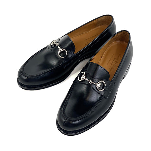 ローファー | 98976 / BLACK CALF (LEATHER SOLE) - Jalan Sriwijaya