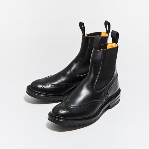 ブーツ | M2754 HENRY / BLACK CALF (COMMANDO SOLE) - Tricker's