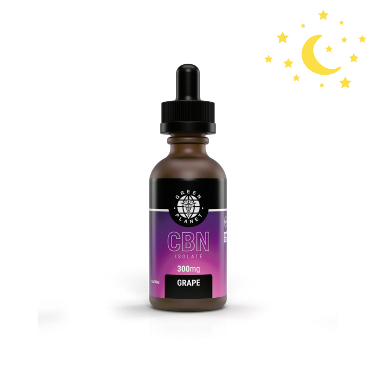 CBN Grape Flavored PM Tincture – Green Planet