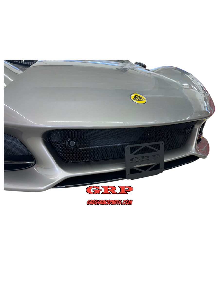 GRP No-Drill Front License Plate Bracket Kit for Lotus Emira