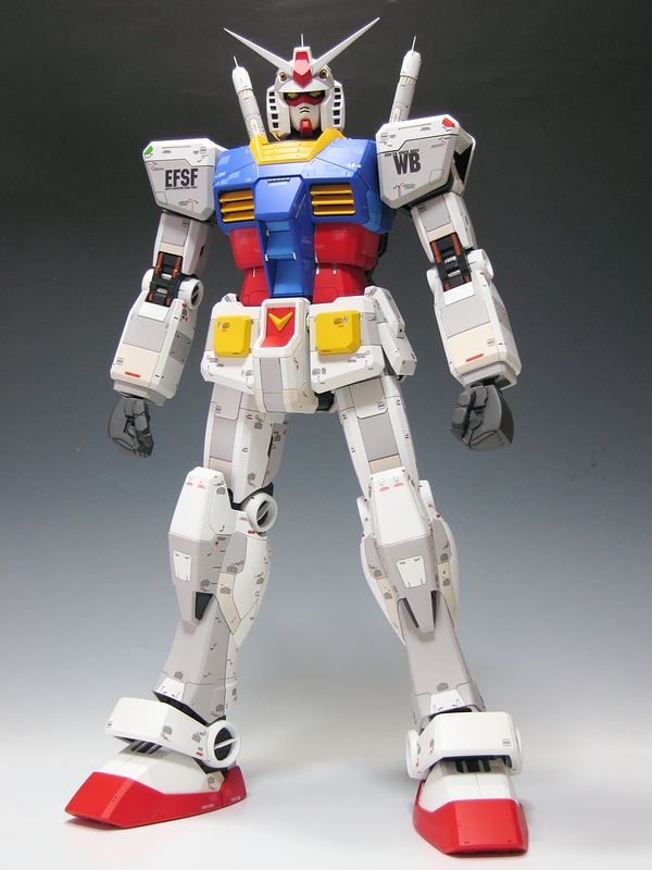 Mega Size Model 1/48 RX-78-2 Gundam FULL Custom Ver. No.19 Big
