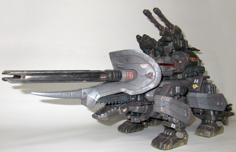 ZOIDS Side of Helic: RB0Z-008 Mad Thunder. Painted, Build