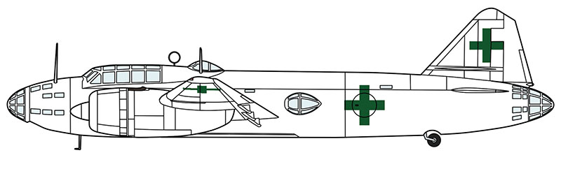 三菱 G4M1 一式陸上攻撃機 11型 “緑十字” | 株式会社 ハセガワ