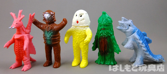 円谷コミュニケーションズ／復刻ブルマァクミニ怪獣シリーズFセット