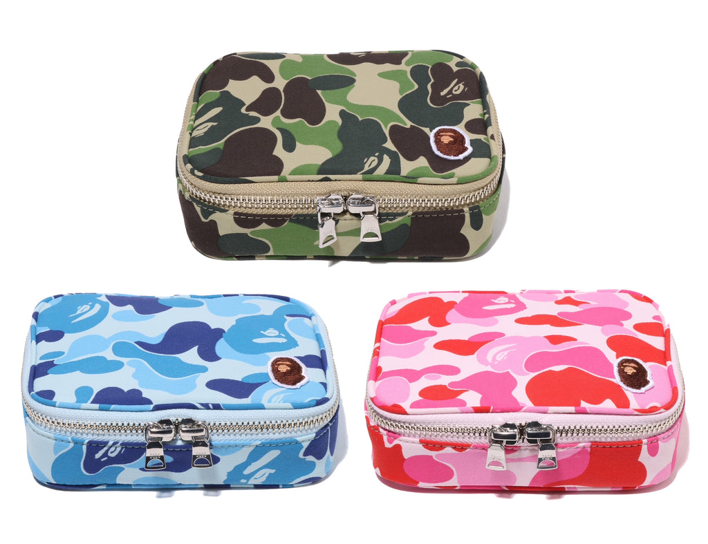 A BATHING APE ABC CAMO AMENITY POUCH – happyjagabee store