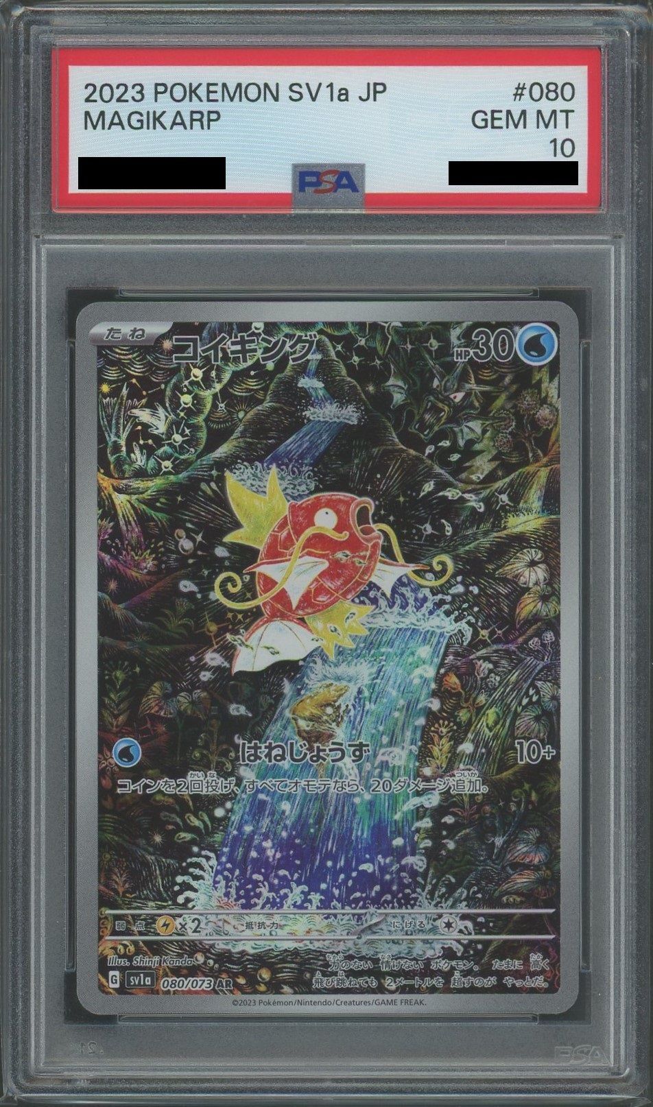 ⭐️PSA10⭐️】コイキング AR[SV1a 080/073] psa10】コイキング【AR