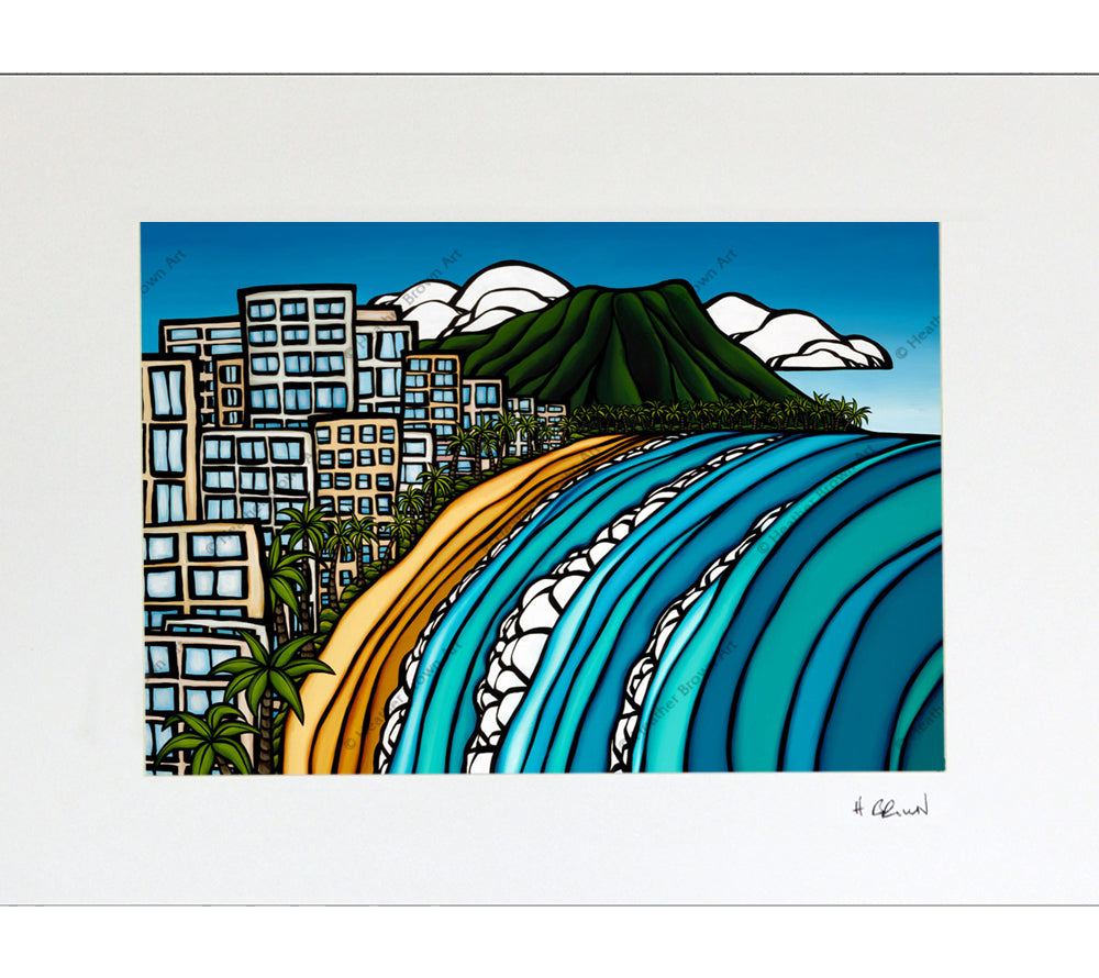 Waikīkī-製品-ヘザーブラウンアート – Heather Brown Art
