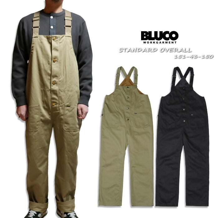 BLUCO ブルコ スタンダードオーバーオール BLUCO WORK GARMENT デッキ