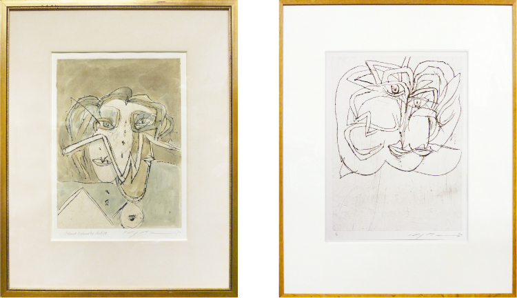 池田満寿夫【Margaret's Garden】 シルクスクリーン 池田満寿夫