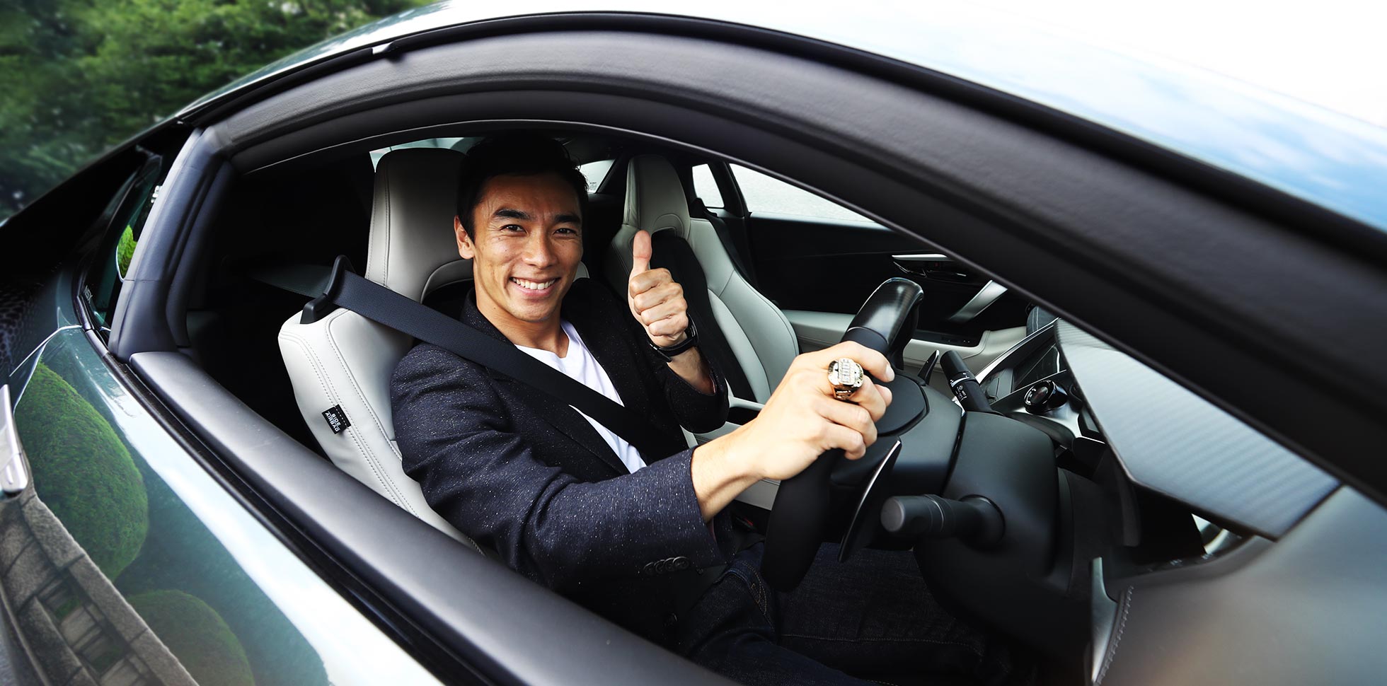 NSXオーナーインタビュー 佐藤琢磨｜Honda