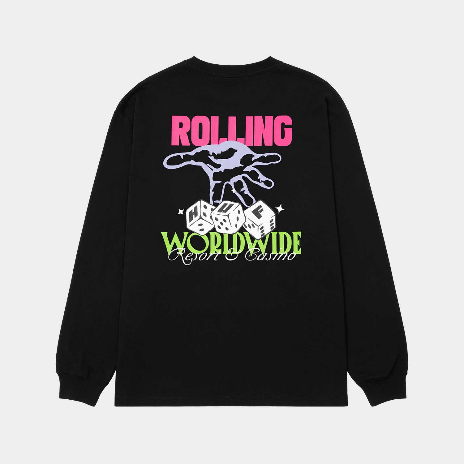 HIGH ROLLERS LS TEE｜T-SHIRTS（Tシャツ）｜【公式通販 HUF】｜ハフ