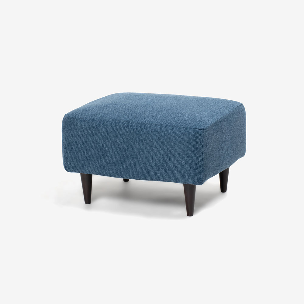 オットマン「CAS-D」布#SPベルファストブルー 脚部全3色 | 【公式