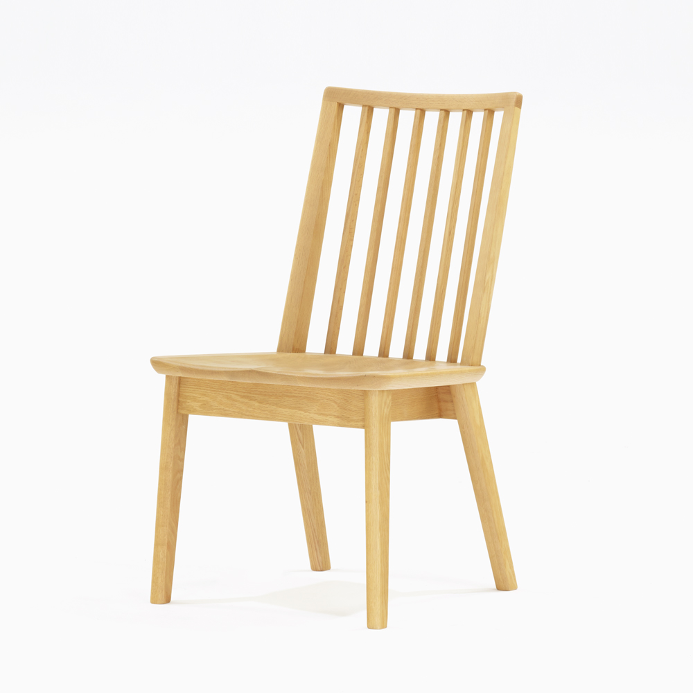 浜本工芸 ダイニングチェア「DC-3950・3953・3954・3958」オーク材 全4