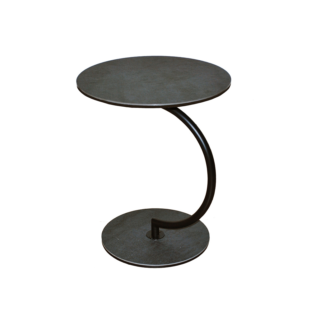 サイドテーブル「アズール」セラミック天板 ストームグレイ色 | 【公式