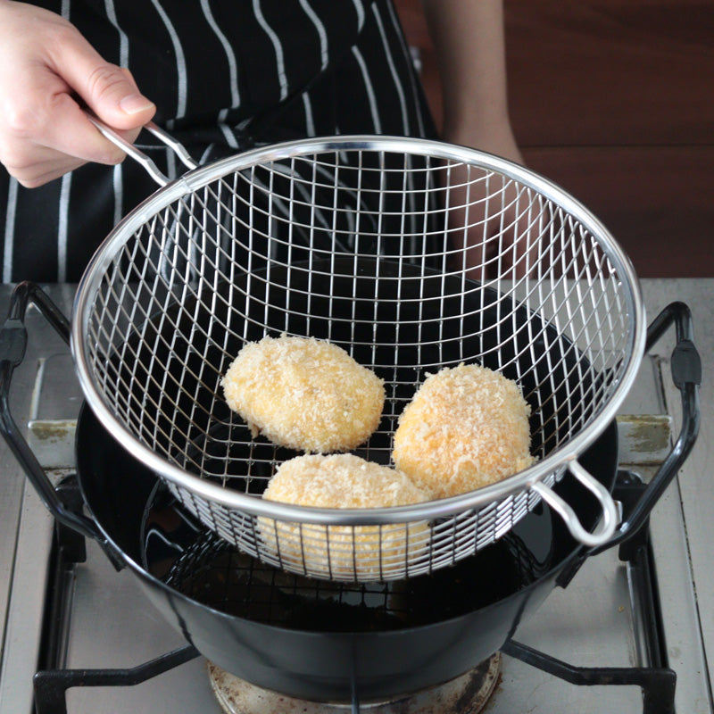 鉄揚げ鍋 22cmセット| la base (ラバーゼ) 通販 - FULLangle Online