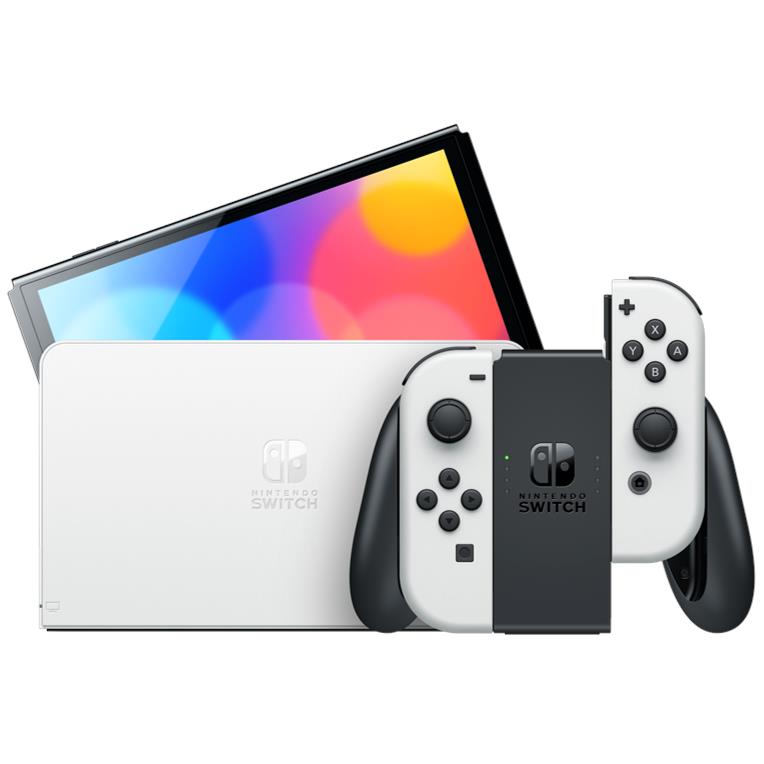 Nintendo Switch OLED Model Console (White) - JB Hi-Fi NZ