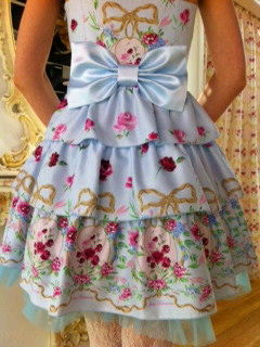 ミニーワンピ オーナメントリボン柄 - One Piece | Line Up | ジーザス