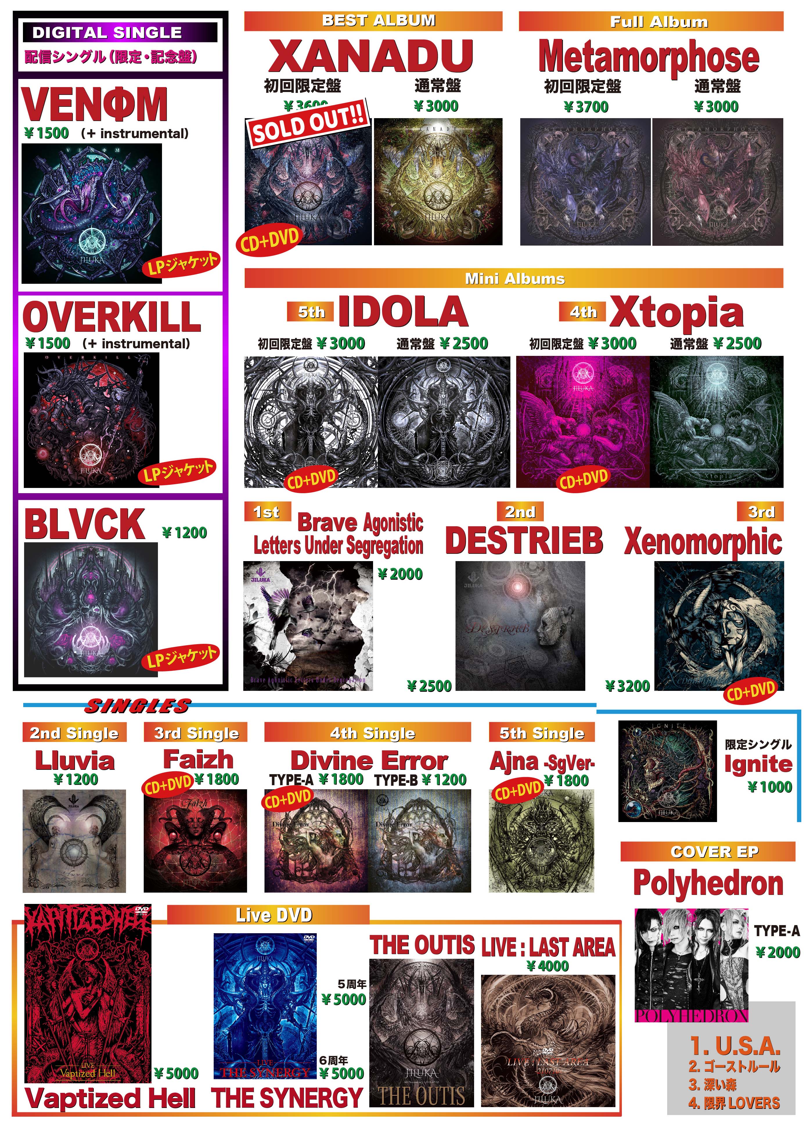 JILUKA official site